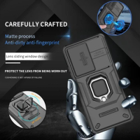 For OPPO Reno11F 5G Case Magnetic Ring Holder Shockproof Armor Phone Cases For OPPO Reno11 F 11F Reno 11 F 5G Lens Protect Cover