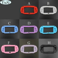YuXi 1pcs Soft Silicone Skin Protector Cover Case for Sony PS Vita Console PSP vita shell for PSV1000 Black White Red Blue Pink