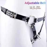 2023 New Upgraded Adjustable Wear PU Belt Chastity Lock Device Accessories  Cage   Toys For Men   Product