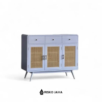 Cabinet Kayu Jati / Meja Tv Minimalis / Lemari Tv Jati / Rak Tv Modern | DARIEL