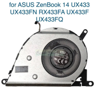 Laptop CPU fan Quạt tản nhiệt CPU cho Laptop ASUS ZenBook 14 UX433 UX433FN RX433FA UX433F UX433FQ UX