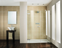 【麗室衛浴】 德國 DUSCHOLUX 頂級豪宅配備 強化玻璃淋浴拉門