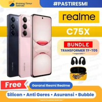Realme C75x 8/128GB - HP Garansi Resmi, RAM Besar, Performa Kencang, Harga Terbaik BLUE
