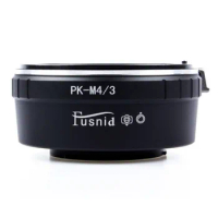 Pk-M4/3 Adapter Ring For Pentax Pk Lens To Micro 4/3 M43 Camera Body For Olympus Om-D E-M5 E-Pm2 E-Pl5 Gx1 Gx7 Gf5 G5 G3