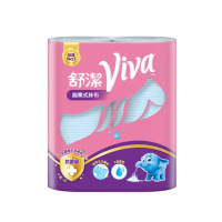 【Kleenex 舒潔】Viva拋棄式抹布/紙抹布 45抽x24捲/箱