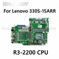 (Free Shipping) For Lenovo 330S-15ARR Laptop Motherboard 330-15ARR With Ryzen 3 R3-2200 CPU 4GB-RAM 5B20R27415 5B20R27410