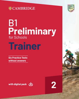 劍橋英檢解題訓練本 B1 Preliminary for Schools (PET) Trainer 2 (無附解答版) (1版) Cambridge Assessment English 2024 