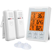 Thermometer Digital Fridge Wireless Hot Alarm 2020 New Forecast Freezer Outdoor Indoor Weather Home Thermometer