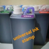 Tinta stempel warna flash otomatis, isi kemasan 1 Liter