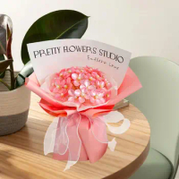 15pcs Gold Powder Flower Wrapping Paper Florist Package Florist