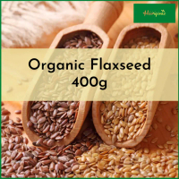 Organic Flaxseed 400g Organic Golden Flaxseed/Organic Brown Flaxseed