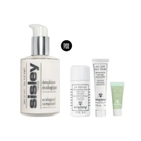 【Sisley 希思黎】官方直營 全能乳液125ml 全能修護禮盒(全能乳液125ml+卸妝液30ml+防禦精華10ml+眼膜2ml)
