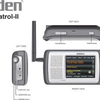 Uniden HomePatrol-2 Color Touchscreen Scanner with TrunkTracker V/S/A/M/E, APCO P25, Emergency Alerts - Covers USA and Canada