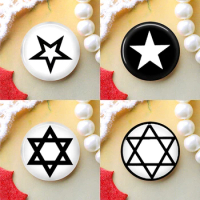 10mm 12mm 25mm 14mm 16mm 18mm 20mm Photo Glass Cabochons Round Cameo Set Handmade Settings Stone Snap Star MUOO7008