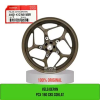 Velg pcx 160 cbs coklat 44601-K1Z-N51MBR Depan