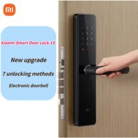 Xiaomi Smart Door Lock 1S Multifunctional Door Locks NFC Fingerprint Recognition Electronic Doorbell Bluetooth Passward Lock
