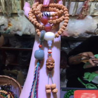 Nepal Jingang Pipal Tree Seed Baby Buddha Beads Tibetan Bracelet Ornament