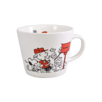 【大西賢製販】SNOOPY史努比 陶瓷馬克杯 與查理布朗 郵箱(餐具雜貨)