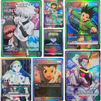 Anime HUNTER HUNTER collection card GON FREECSS Kurapika UNION ARENA Hisoka Leorio PaladiKnight Chil