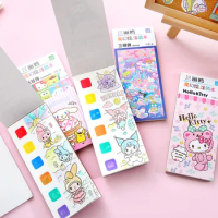 The New Sanrio Gouache Children's Graffiti Drawing Book Coloring Water Drawing Book Kindergarten Baby Coloring Paper