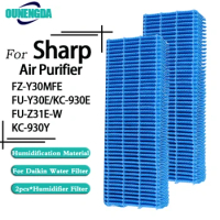2pcs Compatible Sharp FZ-Y30MFE Air Purifier Humidifier Filter FU-Y30E KC-930E KC-930Y FU-Z31E