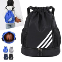 Tas Serut Olahraga Futsal Badminton Tas Basket Bola Sepak Sepatu Volly Voly Ball Outdoor Ball Ransel