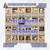 [10PCS] A4 Poster Bounty One Piece ALL KRU 16 PILIHAN TERLARIS