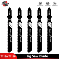 5/10pcs HCS Jig Saw Blade T118A T118B T118G T-Shank for Wood Cutting Tools