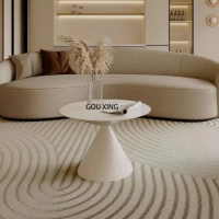 Desk Round Modern Coffee Tables Luxury Center Living Room Mobiles Coffee Tables Nordic Table Basse Home Decorations CJ-104