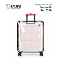 Sarung Koper Full Mika Samsonite Red Toiis Luggage Cover Samsonite Red Toiis Size Cabin/Small Medium