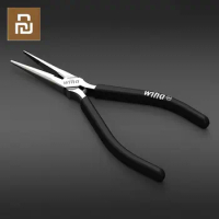 Xiaomi Wiha Needle Nose Pliers High Carbon Steel Spring Design Ergonomic Handle Universal Wire Cutters Electrician Hardware Tool