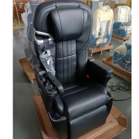 Hot Sale Van Seat Luxury Reclining Captain Seat With Ambient Light Massage Pilot Chair For Campervan Upgrading Car interior