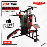Lifesports LIFESPORTS - New Alat Olahraga Fitness Gym Multi Machine Homegym 3 Sisi Lifesports LS 308