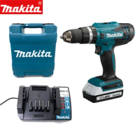 Makita HP488D 18V Cordless Impact Drill Driver 2 Speed 3 IN1 Electric Screwdriver Hammer Power Driver with Lithium-Ion Battery