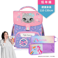 Tiger Family小學者超輕量護脊書包Pro 2S-花園小貓