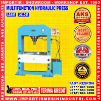 Mesin Press Hidrolik Multifungsi 2 Tiang 50 Ton - Hydraulic Press 3 Hp