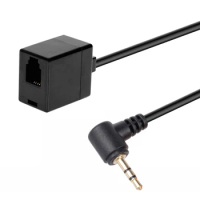 Free Shipping 2.5mm plug headset adapter RJ9 jack headset adaptor 2.5mm Plug (Male) to RJ9 Modular Socket (Female) Adapter Cable