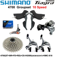 SHIMANO Tiagra 4700 Groupset 4700 Derailleur ROAD Bicycle 2x10 Speed 20s Derailleur Kit 11-25 12-28 11-32T