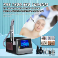 High Quality Picolaser Portable Nd Yag Carbon Peeling Tatoo Removal Picolaser Tattoo Removal Machine