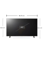 ทีวี 43UR75 UHD LED (43", 4K, Smart, ปี 2023) รุ่น 43UR7550PSC.ATM