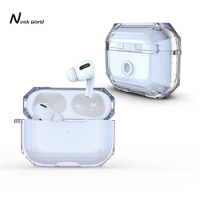 For Apple AirPods Pro Case Clear Transparent Silicone Shockproof Protection Cover For Funda AirPods Pro Earpods Case Accessories