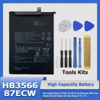 XDOU New HB356687ECW Battery for Huawei Nova 2Plus 2i 2S 3i 4e P30 SE G10 Mate 10 Lite Honor 7X / 9i + Accompanying tool
