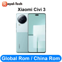 Original Xiaomi Civi 3 5G Smartphone 6.55″ OLED 120Hz Screen 50MP Leica Triple Camera 67W 4500mAh NFC MIUI 14
