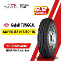 Agus Lio Ban - BAN TRUK BAN GAJAH TUNGGAL GT SUPER 88N 750 16