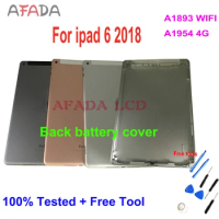 New Back Cover Battery Housing Door Case For iPad 6 2018 iPad 6th Gen 2018 A1893 WIFI / A1954 4G Rear Housing Battery Cover