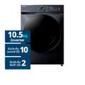 โตชิบา เครื่องซักผ้าฝาหน้า TW-T21BU115UWT(MG) ความจุ 10.5 กก.