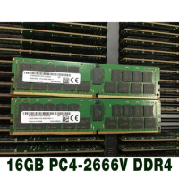 1 pcs For MT RAM MTA36ASF2G72PZ-2G6B2QI 16G Server Memory High Quality Fast Ship 16GB 2RX4 PC4-2666V 2666 DDR4