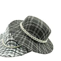 2023 small fragrant style fedora hat women's fedora hat panama felt hat women's jazz hat church hat women's fedora hat