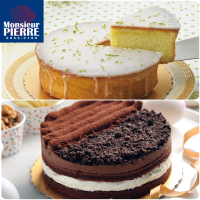 皮耶先生 鄉村檸檬蛋糕(6吋/入)+皇家黑森林蛋糕(6吋/入)