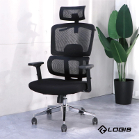 【LOGIS】巨人護脊工學電腦椅(電腦椅 辦公椅 人體工學椅 全網椅 書桌椅 電競椅 家用椅)